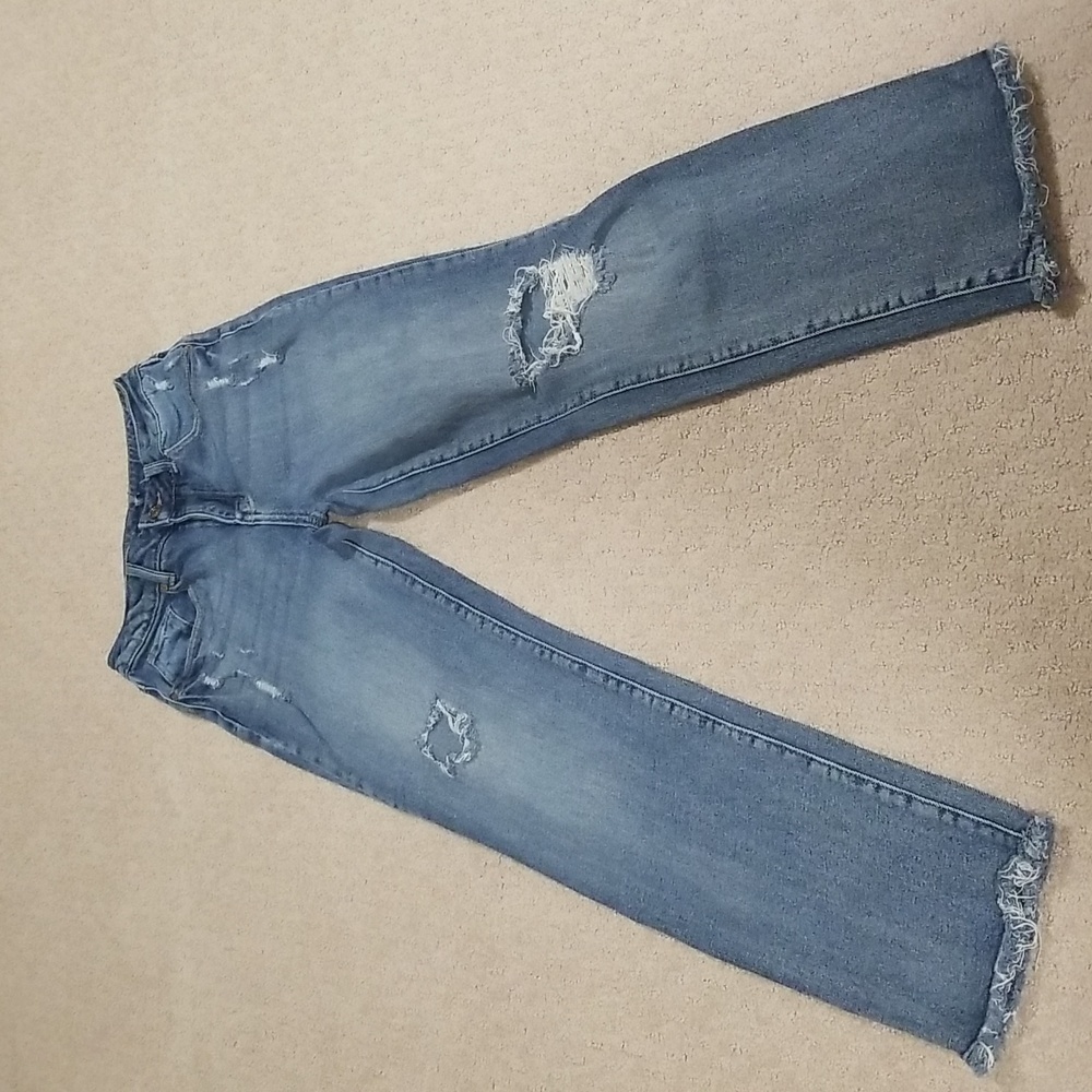 Sincerely Jules Blue Distressed Women Jeans
